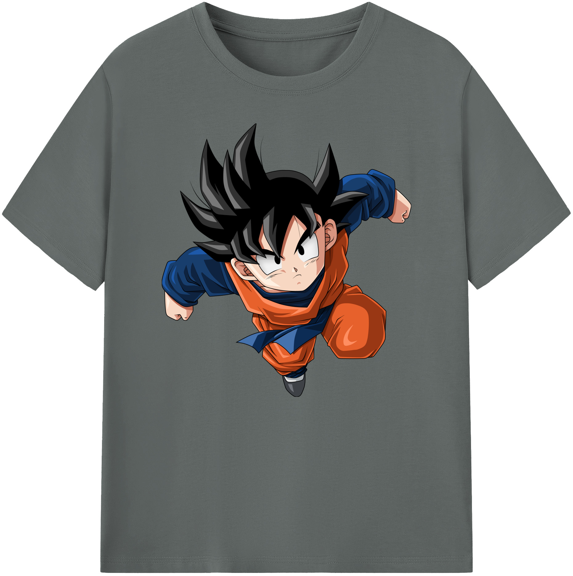 （画像用） ドラゴンボール 孫悟空（そん ごくう）Son Goku カカロット DRAGON BALL Kakarotto 綿100％ メンズ半袖Tシャツ｜肌触りやわらか＆通気性